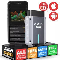 ANCEL Echo OBD2 Car Scanner Bluetooth All System Bidirectional Oil EPB Reset Battery Registration Diagnosis Tool for iOS Android 1