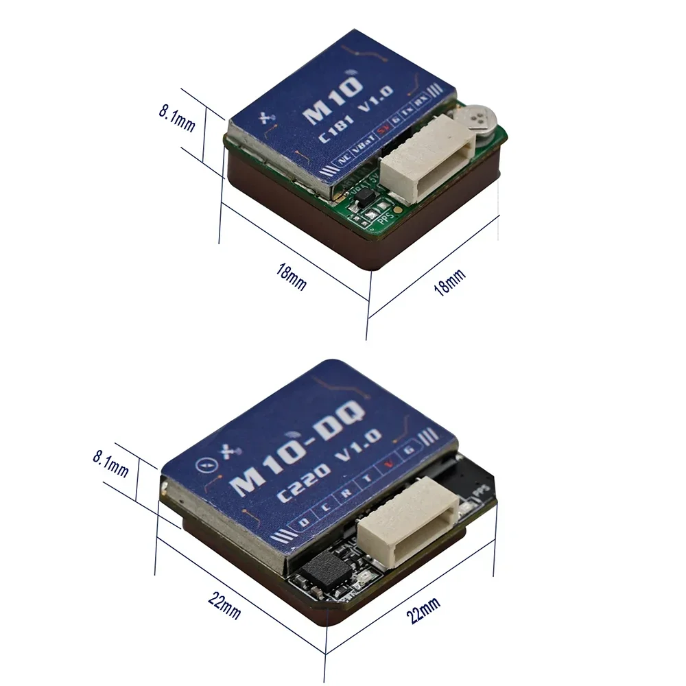 Module GPS M10 avec boussole et baromètre pour drone FPV