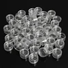 50pcs 5g Sample Clear Cream Jar Mini Cosmetic Bottles Containers Transparent Pot For Nail Arts Small Clear Can Tin For Balm 1
