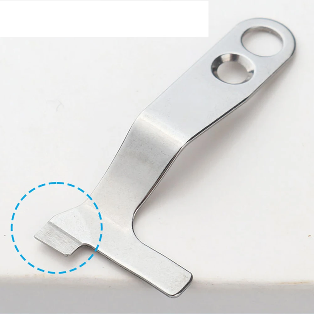 Computerized Lockstitch Sewing Machine Thread Trimmer Mechanism Movable Knife 11319002 Fixed Knife 11319001For JACK  BRUCE 5
