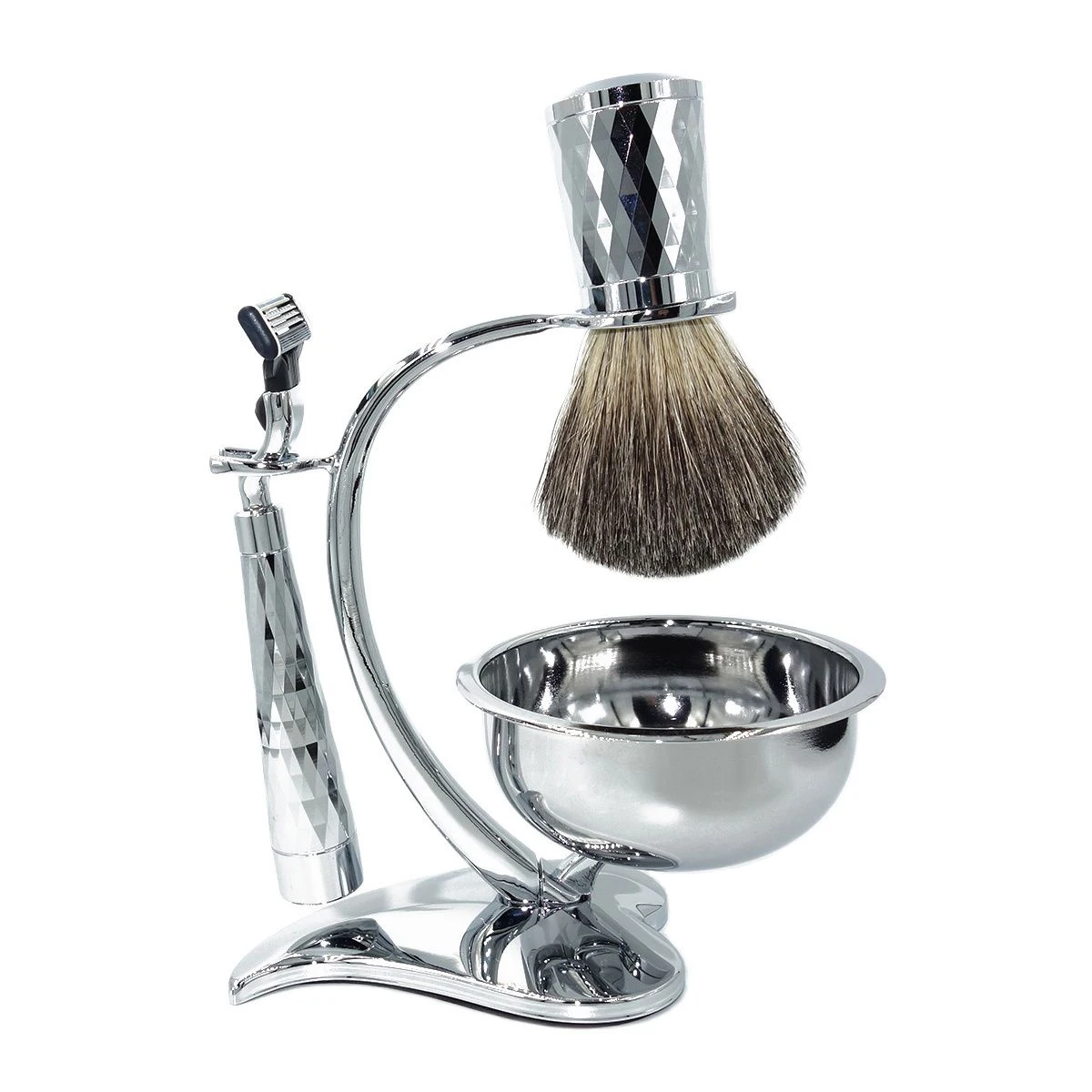 irazor-professional-4-in-1-shaving-set-with-mach-3-razor-and-beard-cleaning-badger-hair-brush-bowl-stand-holder-for-husband