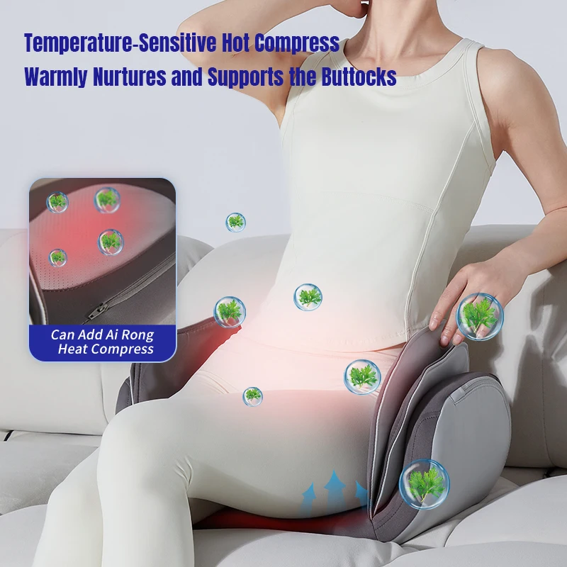Postpartum Training Waist Hip Massager Home Crotch Peic Massage Cushion Instrument Heating Vibration Airbag Traction_voghion.com