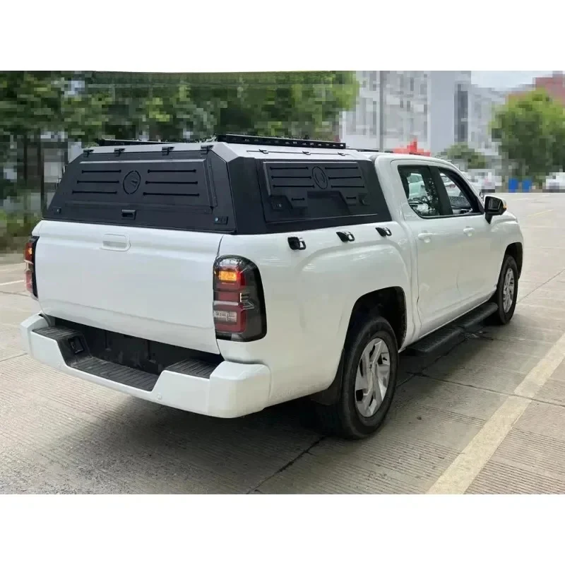 베스트셀러 헤비듀티 듀얼캡 하드탑 캐노피 4x4 오프로드 픽업트럭 베드 토퍼 (측면 창문 포함) 고품질