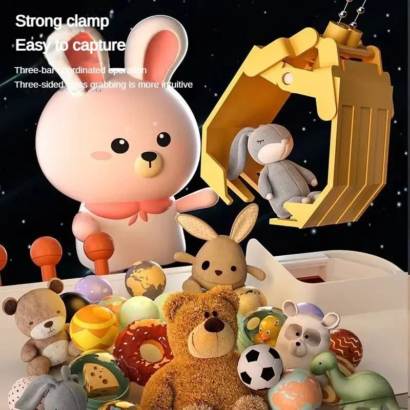 Mini Claw Machine Arcade Toy for Kids – Coin Operated Prize Crane Game 5