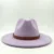 Fedora hat features men's hats ladies felt jazz ring buckle accessories Panama Fedora hats шляпаженская 16