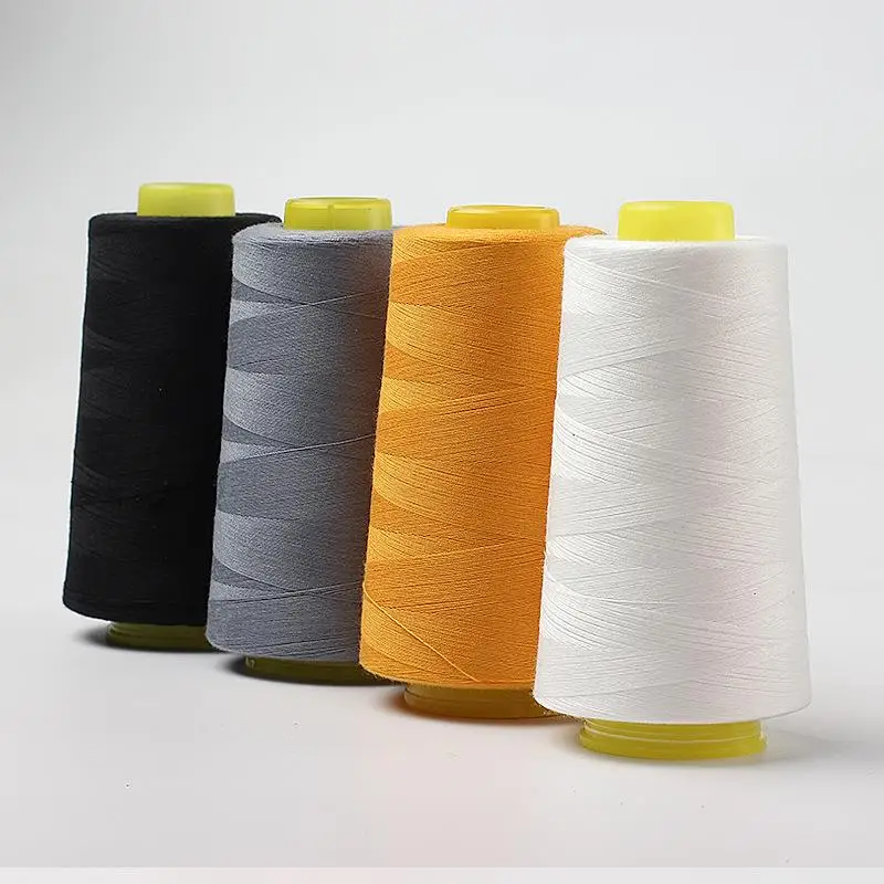 3000 Yards Sewing Thread Roll 402 Polyester High Speed Embroidery