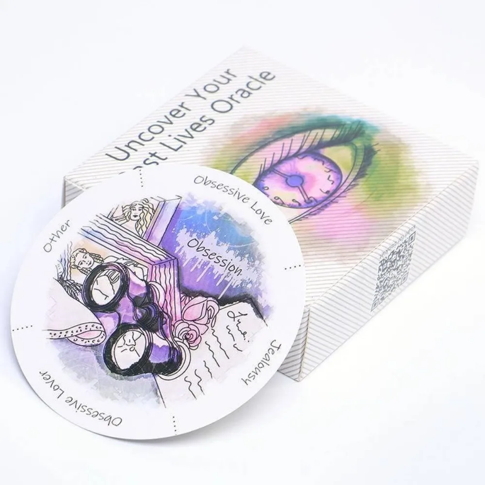 Uncover Your Past Lives (Circle Card) Uncover Your Past Lives Oracle Card 3
