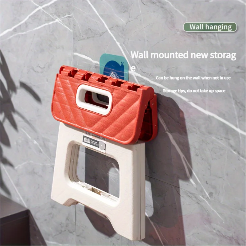 Outdoor Folding Stool Portable Household Plastic Small Stool Outdoor Fishing Camping Stall Children Small Bench Gifts
