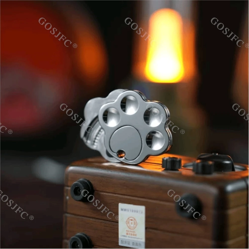고양이 발톱 EDC Dingding 사이드 푸시 스테인레스 스틸 Fidget 슬라이더 스트레스 릴리프 장난감 Fidget Toys For Adults
