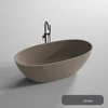 1700x800x560mm BATHROOM Colourful SOLID SURFACE BATHTUB ARTIFICIAL STONE FREESTANDING TUB BR8028 3