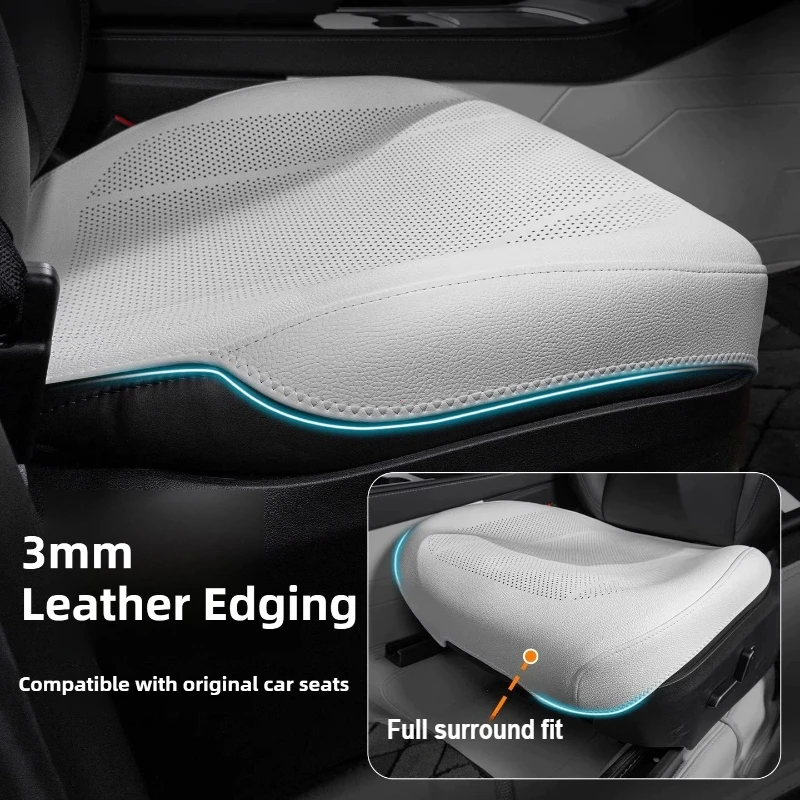 Enhanced Universal Ventilated Car Seat Cover for All-season Comfort