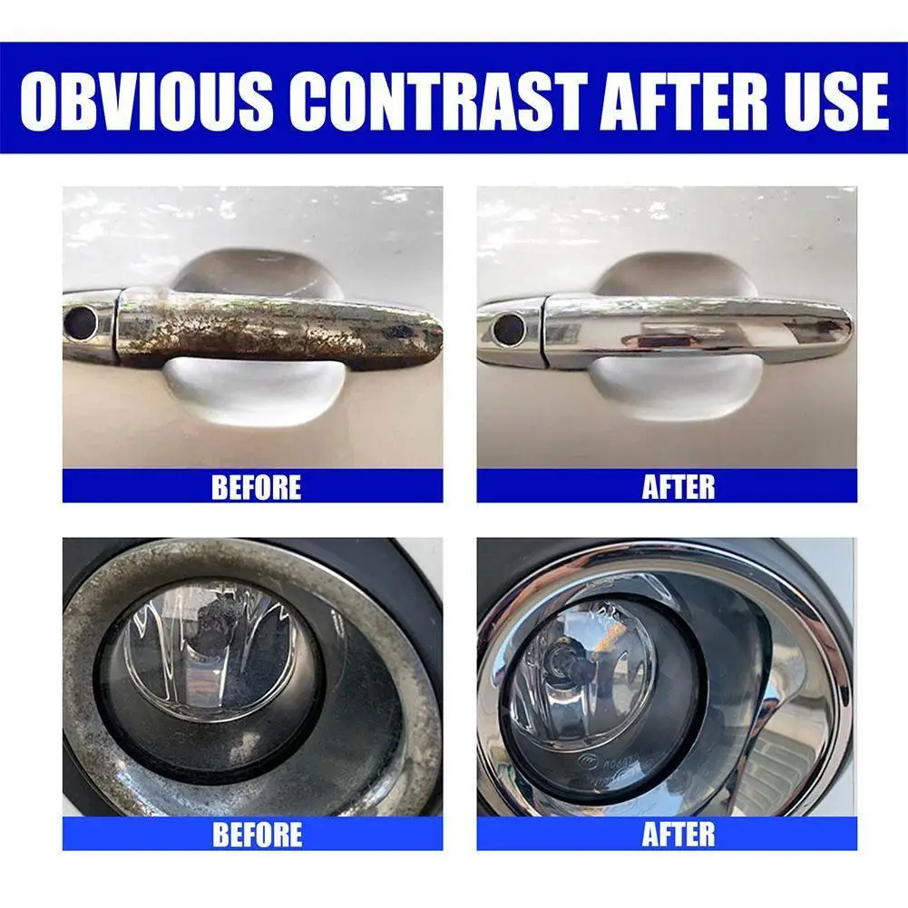 500ml Heavy-Duty Metal Rust Remover Ultra-Concentrated Rust Remover Spray Powerful Metal Car Maintenance Cleaning