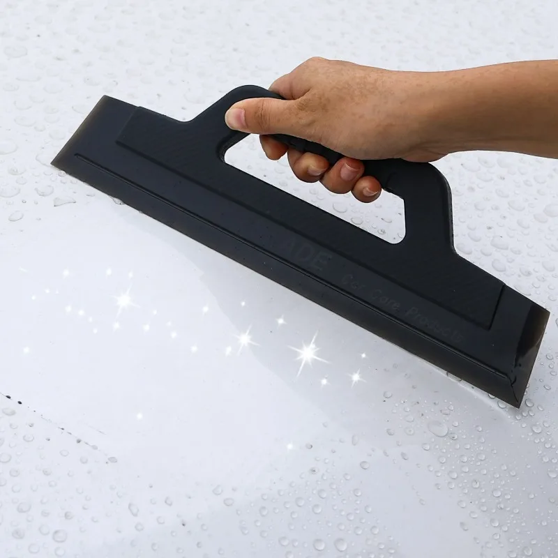 Silicone Handy Squeegee Non-Scratch Car Wrap Tools Water Window Wiper Drying Blade Clean Scraping Film Scraper Accessories