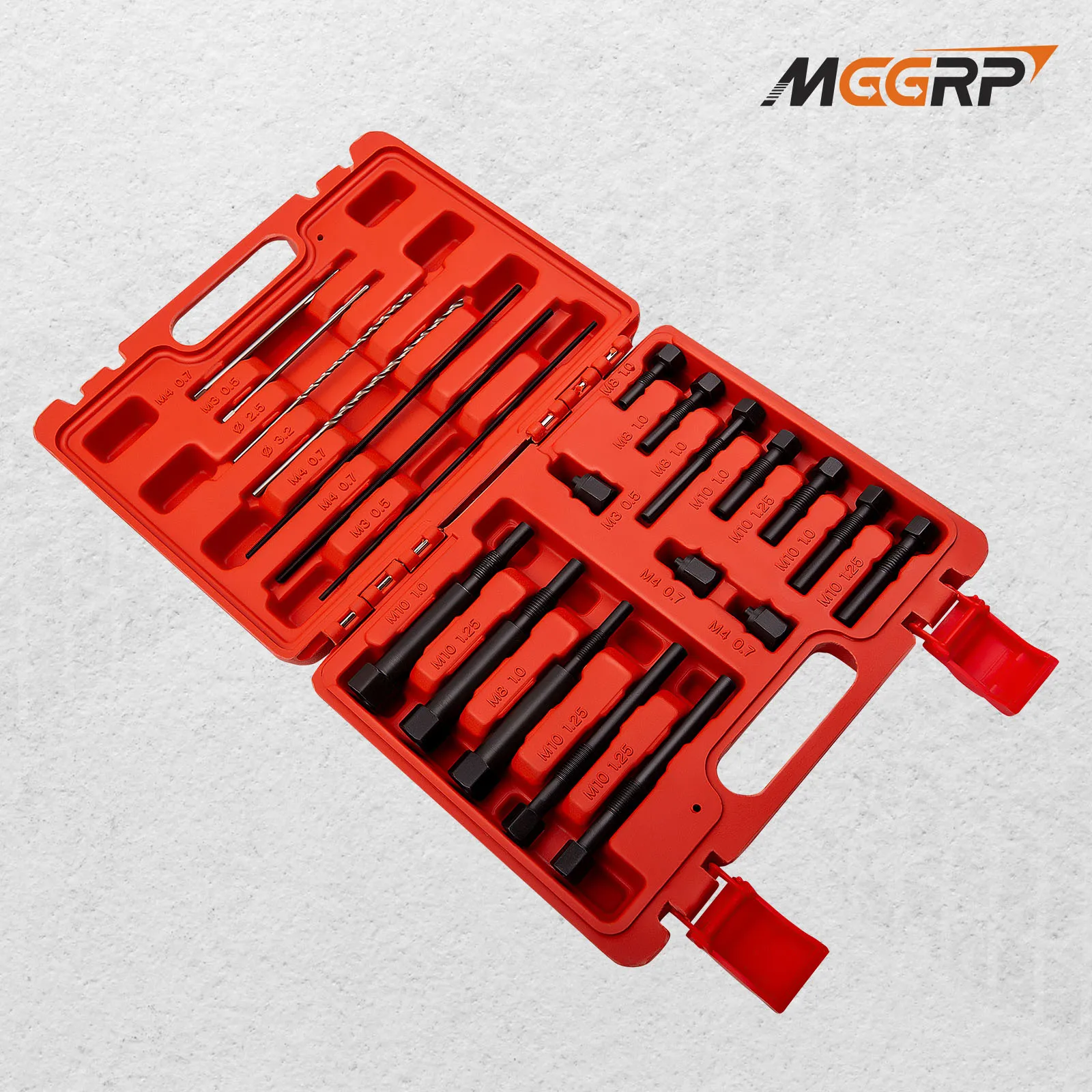 

Glow Plug Electrodes Remover Extractor Remover Tapper Tool Kit M8&M10 Threads