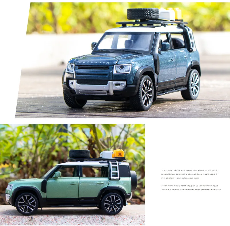 Rover Defender 1:32 Ölçekli Model Araba