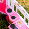 1/12 Scale 3pcs Dollhouse Miniature Metal Frying Pans Cooking Pot Cookware Kitchen Accessory Black 4