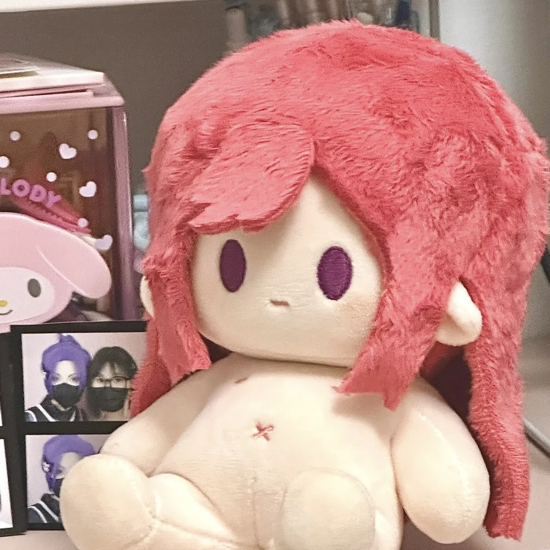 

Anime BLUE LOCK Chigiri Hyoma Bean Eye Cute Plush Cotton Stuffed Body Plushie Cosplay Dress Up Clothes Plushie 20cm