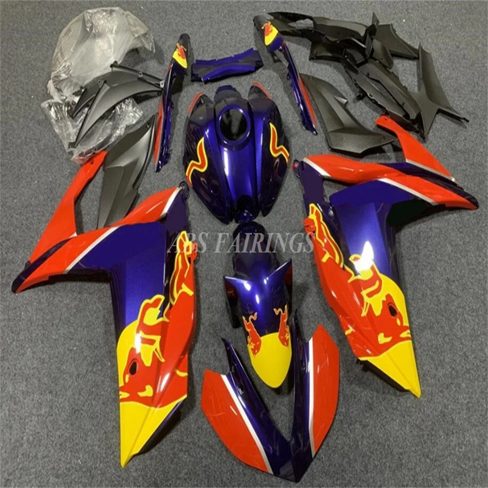 

4Gifts New ABS Fairings Kit Fit For YAMAHA YZF- R3 R25 15 16 17 18 2015 2016 2017 2018 Bodywork Set Custom Red Yellow