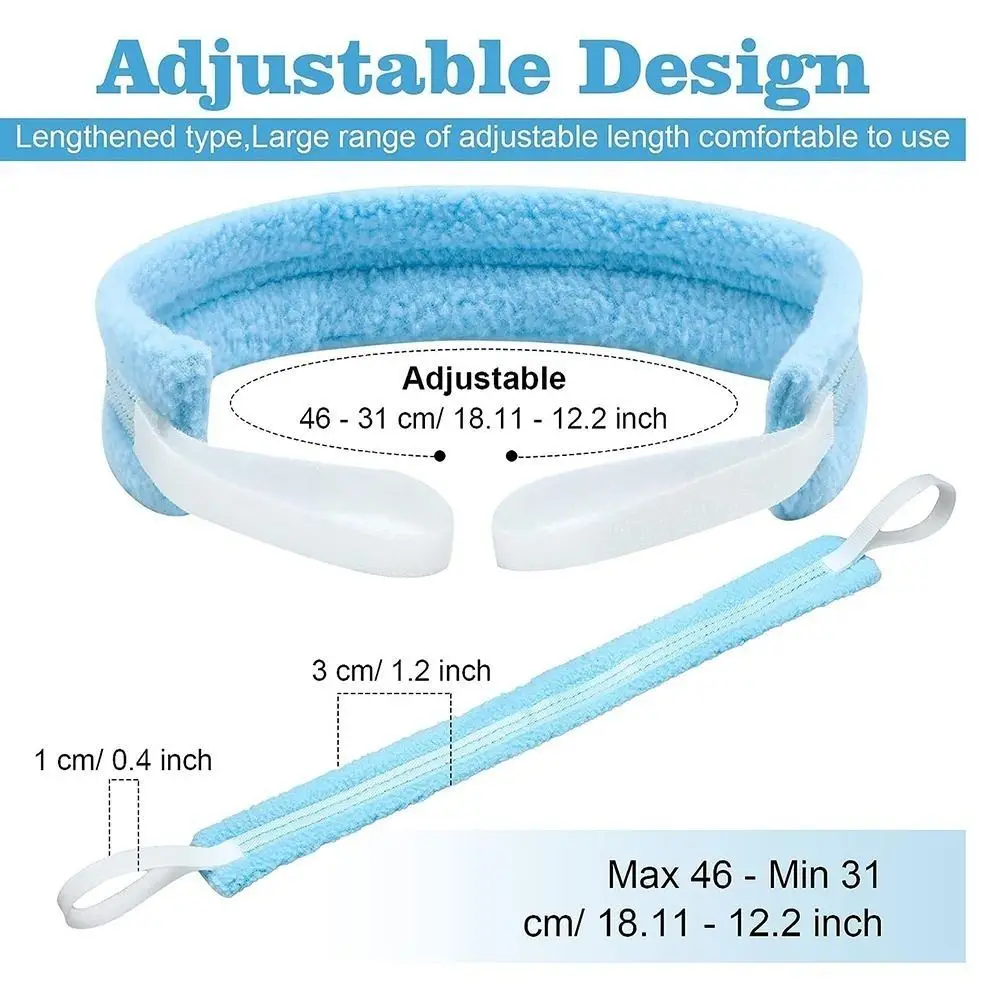 Replacement Adjustable Tracheostomy Tube Holder Reusable Care Kits Foam Trach Tie Tracheostomy Supplies Laryngectomy Neckband