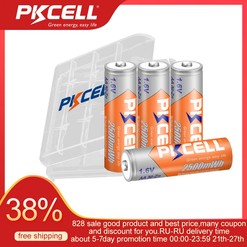 Ansmann Schnell-Ladegerät Für NiZn 1,6 Volt Akku Mit 4x 2500mWh Mignon