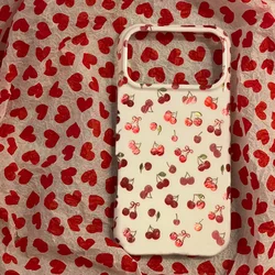 Perforated Vortex IND Phone Case - Apple Cherry with Hollow Glacier Pattern - iPhone 12 Mini (SMT6184 Color)