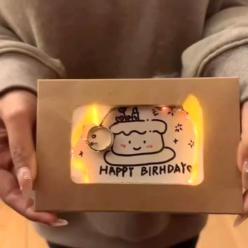 Novelty Burnable Greeting Card DIY Handwritten Greeting Card with Envelope Eco-Friendly Flamable Design for Birthday Wedding