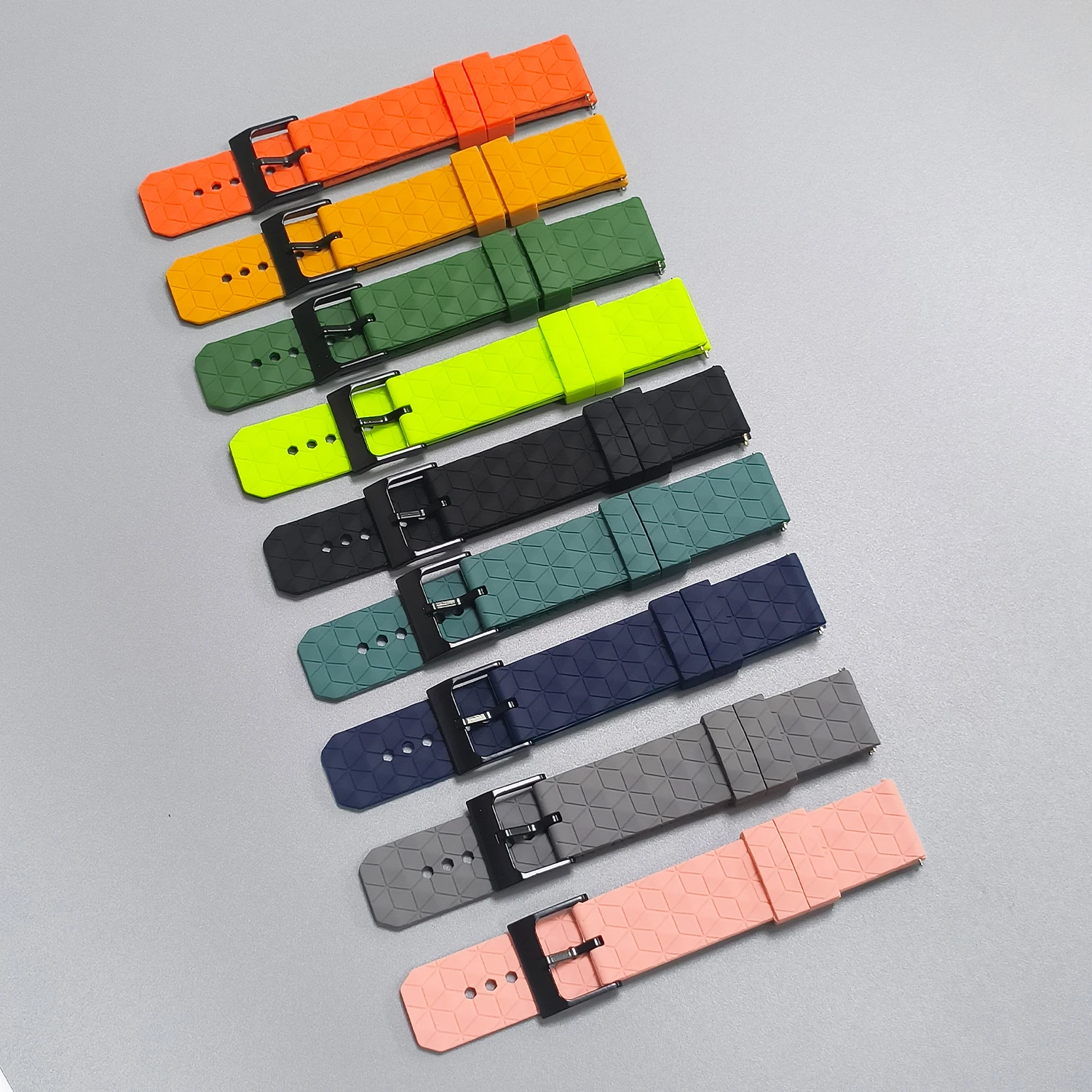 Silicone Strap 20 22mm Watch Band - Premium Bracelet Wristband