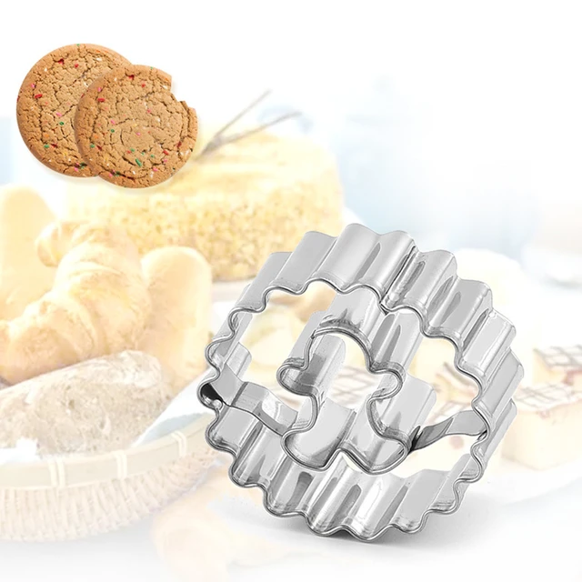 Stainless Steel Cutter Shapes Set, 9PCS Different Sizes Cookie