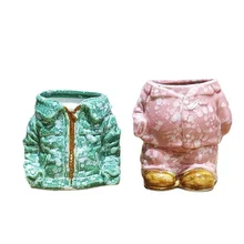 

American country garden cute clothes flower pot creative succulent green plant flower pot decoration decoration balcony layout