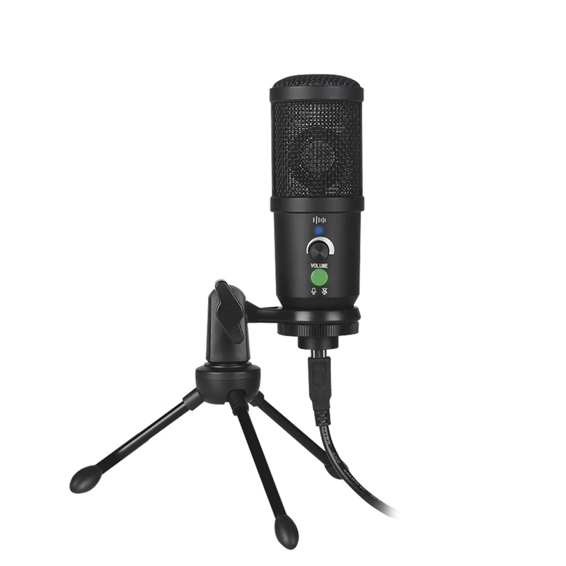 BM-66 Professional Capacitor Usb Microphone Computer Audio Tape Sponge Tripod Shock Absorber Accessories 