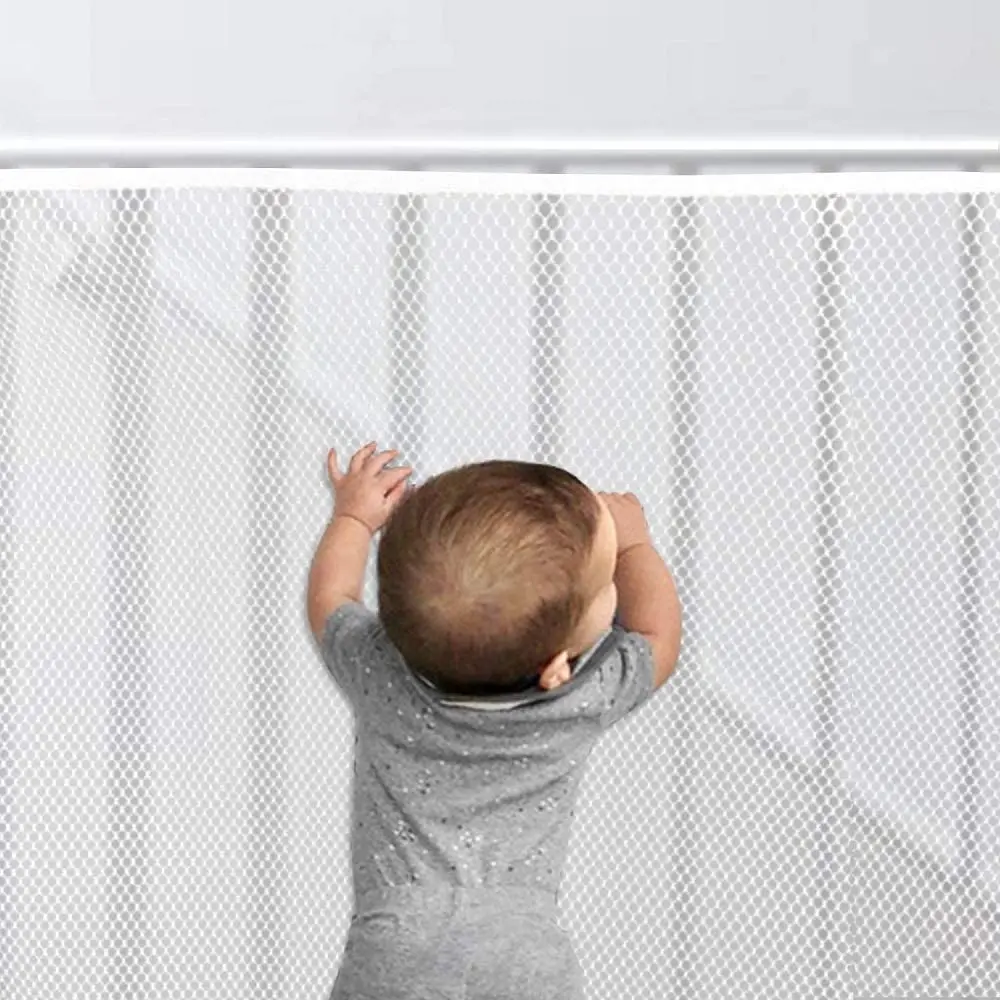 Kids Stairs Safety Net Durable Child Safety Protective Net Multipurpose Bannister Guard Deck Fence Fine Mesh for Balcony Stairs