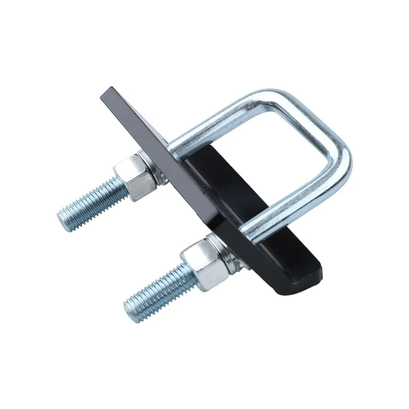 Heavy-duty hitch tensioner U bolt spherical mounting stabilizer swing bracket damper for trailer hitch units Steel