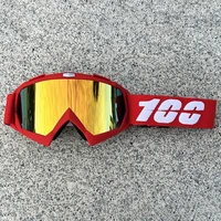 100 lunettes de moto lunettes de cyclisme en plein air tout-terrain Ski Sport MX ATV Dirt Bike lunettes de course lunettes de Motocross lunettes de vélo 6