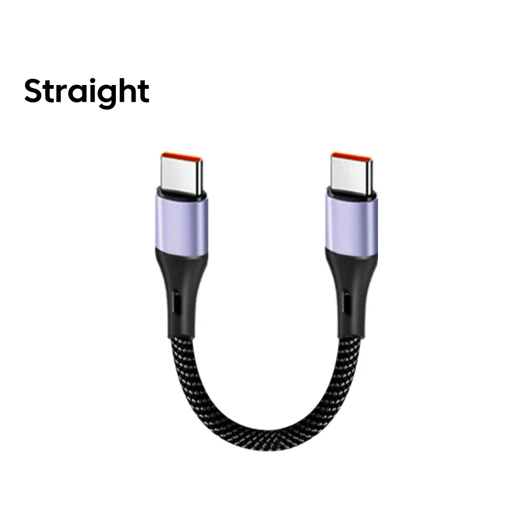 15CM 30CM Short Elbow USB C Cable 66W USB A thumbnail 4
