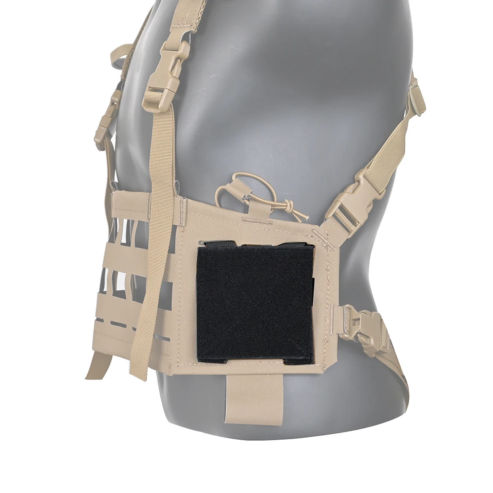 Taktische Modulare ID Patch Loop Panel Molle Haken & Schleife Konverter Band Adapter Panel Für DIY Patch Abzeichen Armee Weste – Detail 11