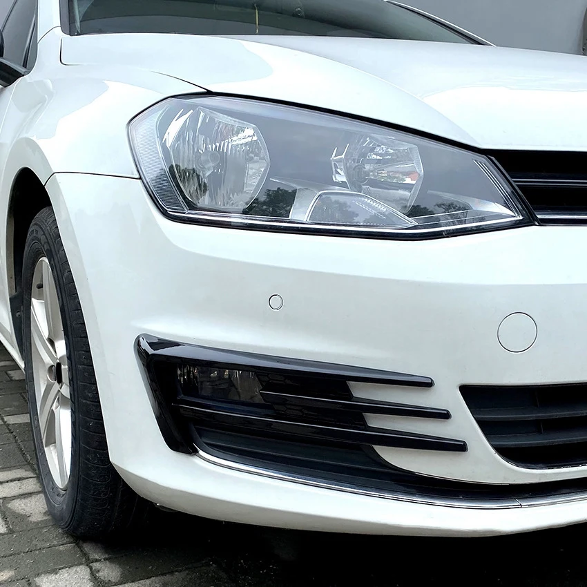 

Блестящий Черный Автомобильный бампер для Golf 7 MK7 2013-2017
