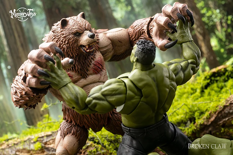 Memorytoys-冒険家のためのクマのアクションフィギュア,冒険家の