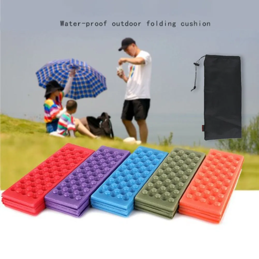 

Moisture-Proof Camping Pad Beach Camping Mat Foldable Portable Small Picnic Mat Waterproof Outdoor XPE Foam Folding Seat Cushion