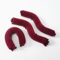 Accessoires capillaires : Bigoudis sans chaleur pour boucles, produits de beauté pour femmes, outils de coiffure pour dormir, rouleaux en mousse pour cheveux 3