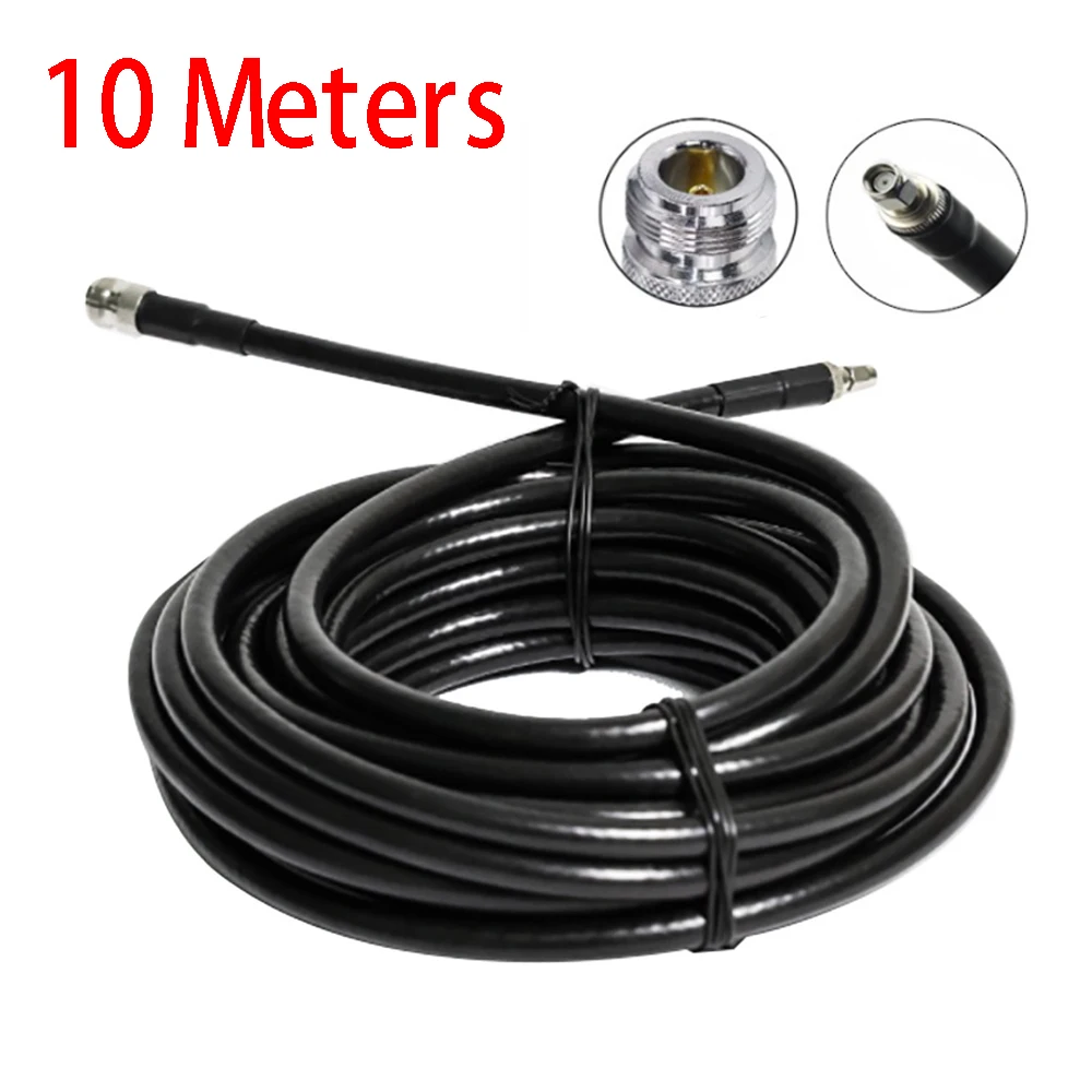 Helium Miner Antenna Cable 10m/32FT LMR-400 LMR400 N-FeMale To RP-SMA Male  Antenna Cable Communication Equipment best antenna for bobcat