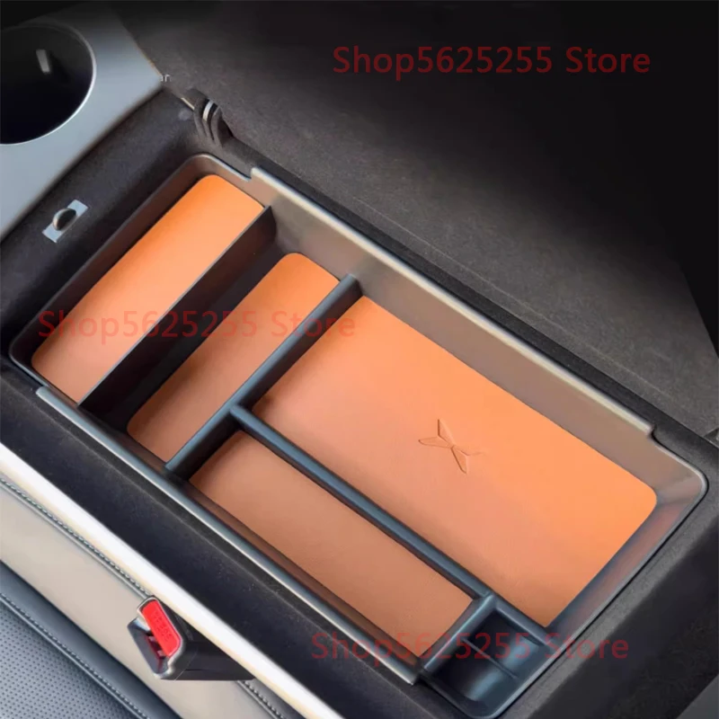 

For XPeng Xiao Peng G9 2024 Car Center Control Armrest Box Storage Box Waterproof Car Interior Decoration Modified Accessories