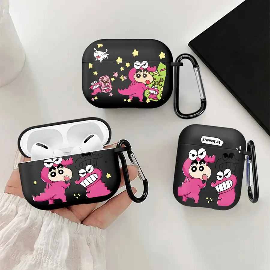 Adorable Shinchan Crayon Earphone Case Cover