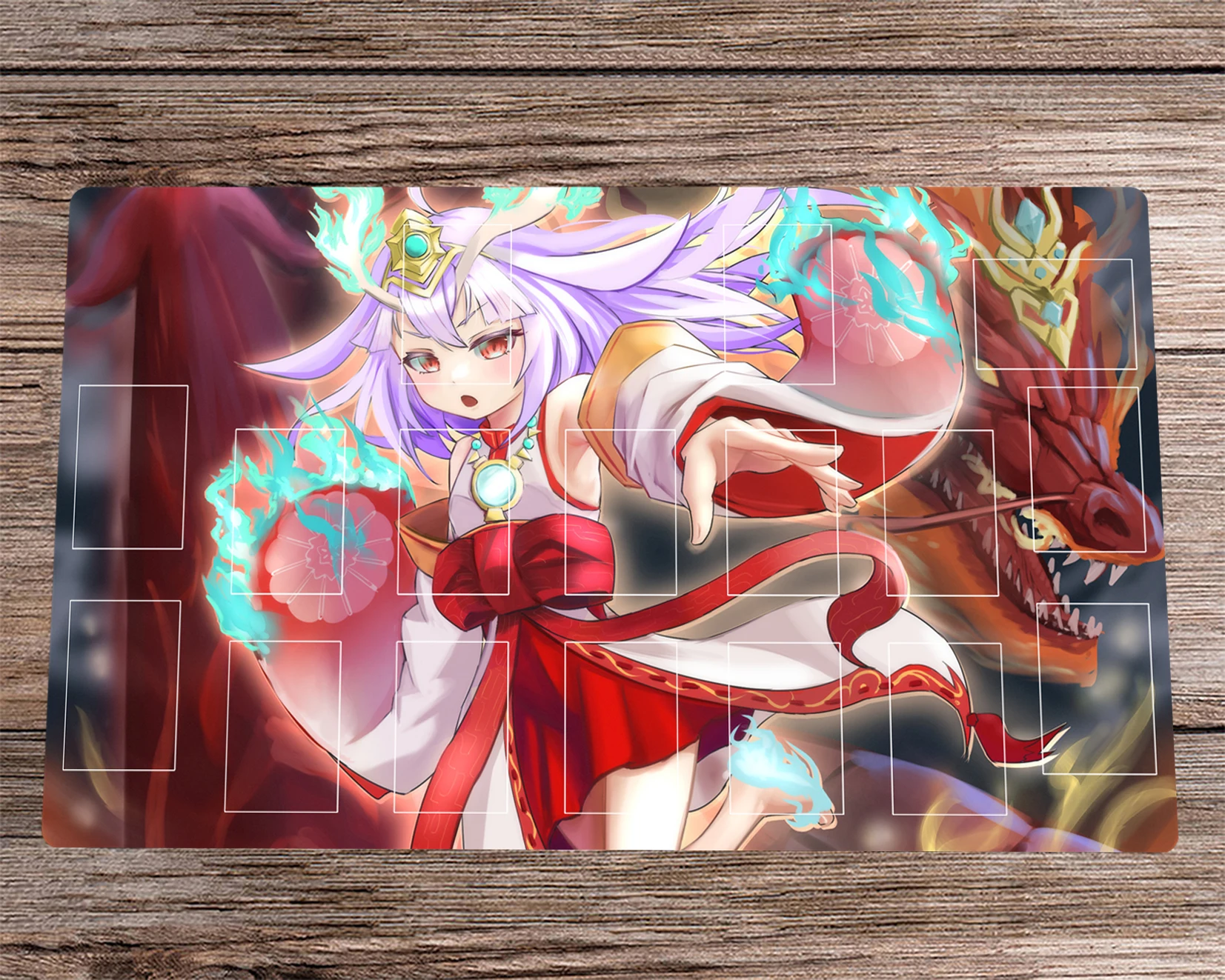 YuGiOh Playmat Kurikara Die Unbeweglich Avatar TCG CCG OCG Pad Trading