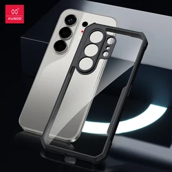Transparent Shockproof Airbag Phone Case - Thin & Soft TPU & PC Shell for Tecno Camon 50 Ultra (Black Clear)