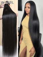 Wigirl 28 30 32 Inch Human Hair Bundles Brazilian Hair Weave Bundles Bone Straight Remy Raw Hair 3 4 Bundle Virgin Hair Weft
