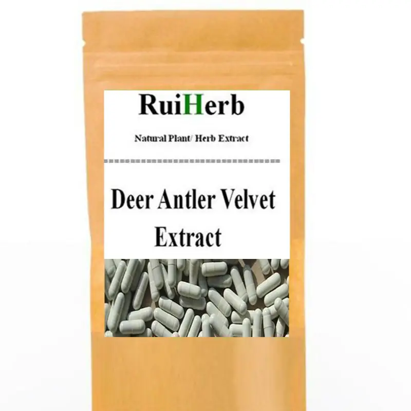 1 Pack 100pcs Deer Antler Velvet 30:1 Extract Capsules