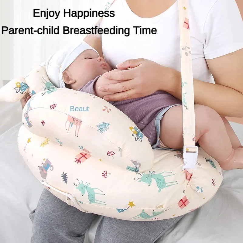 Nursing Pillow Nursing Pillow Breastfeeding Multifunctional Printed 4 Piece Sets Mom Free Your Hands Pillowcase Nursing Pillow Breastfeeding