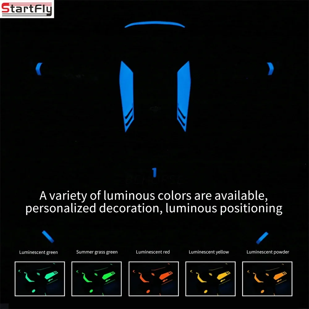 For DJI Mavic 3/3C/3Pro Drone Luminous Sticker Decoration Decals Skin Anti-Scratch Protective Film Night Safety Flight Accessory
