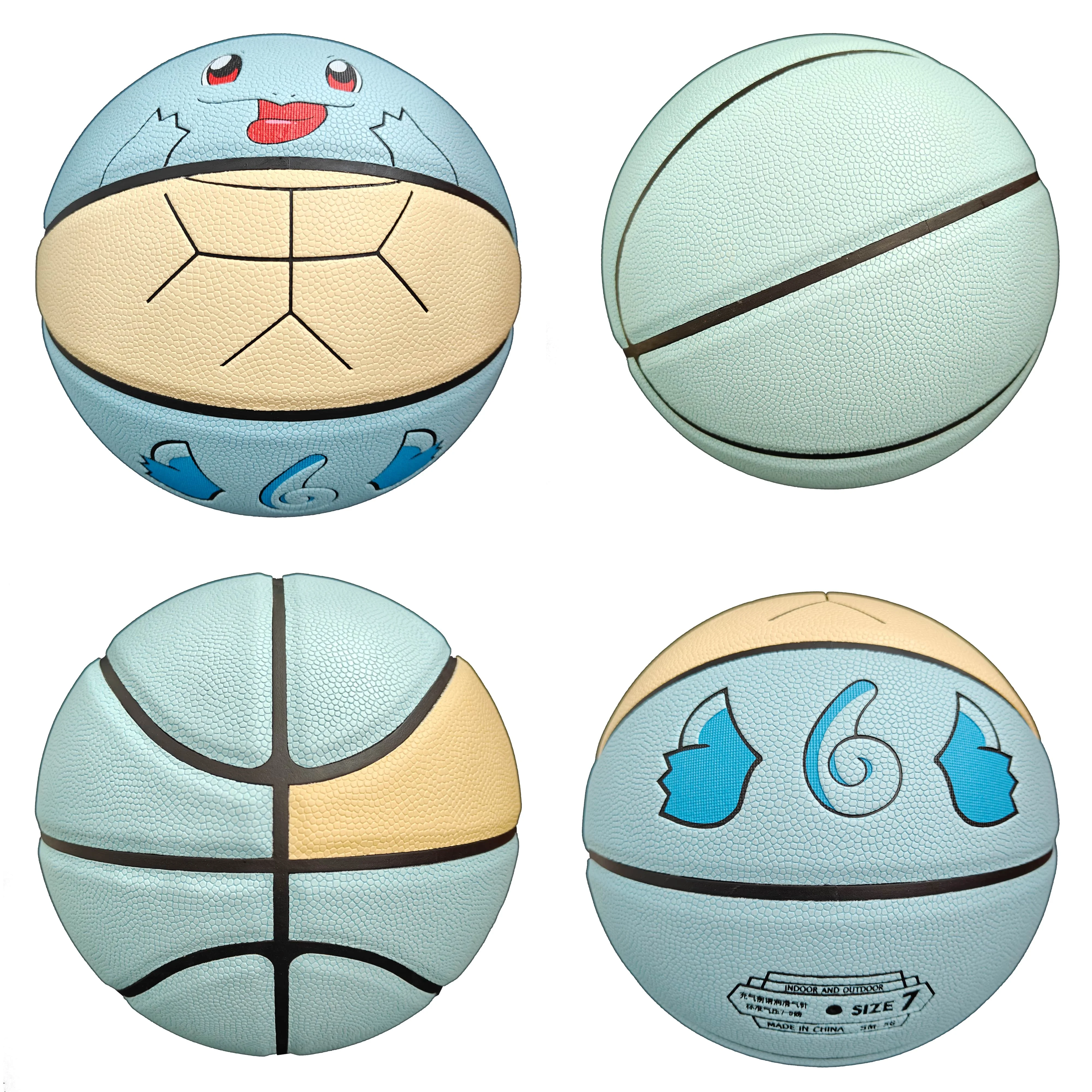 Anime Pokemon lindo Squirtle tamaño baloncesto de alta calidad