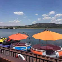  GREAT FAST Watersport wakeboard Outdoor Floating Grill leisure Water play Park Equipment Electric BBQ Donut Barbecue Boat 